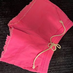 Nearly new pink short perfect for summer.